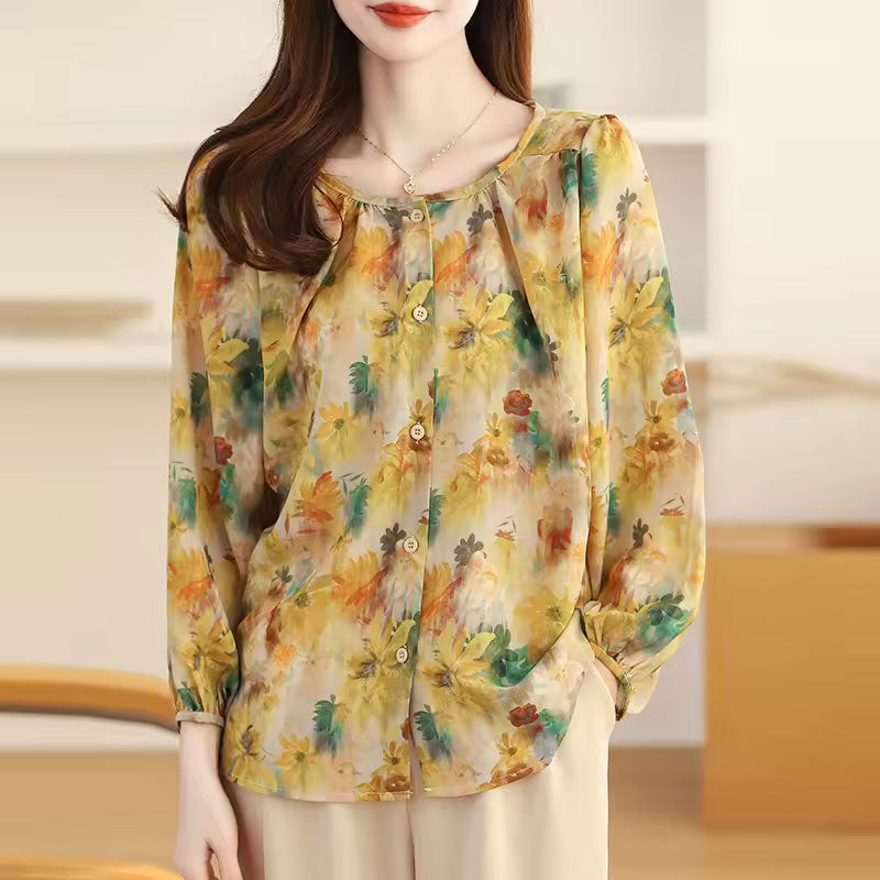 Lily Floral Print Blouse