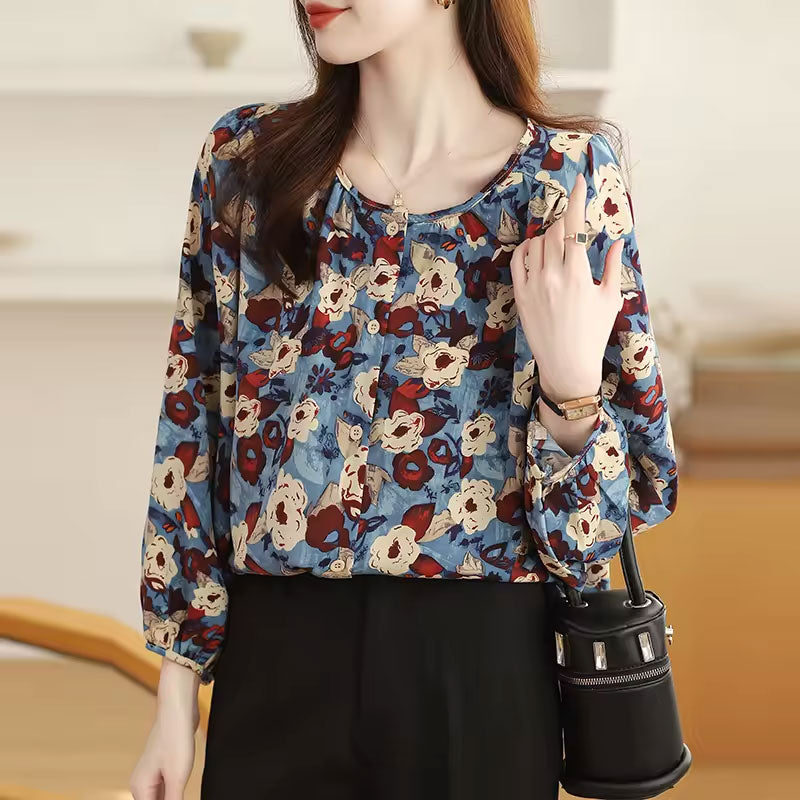 Zoe Floral Flowy Blouse