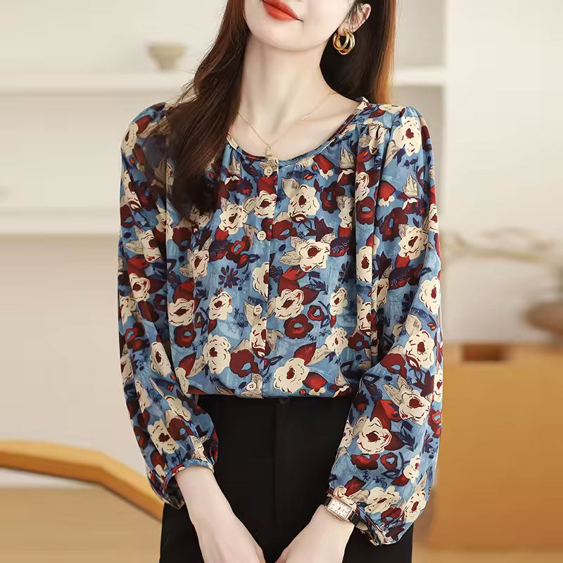 Zoe Floral Flowy Blouse
