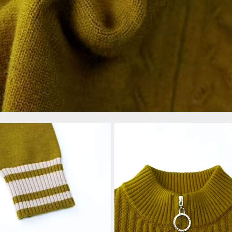 Anne Turtleneck Cardigan