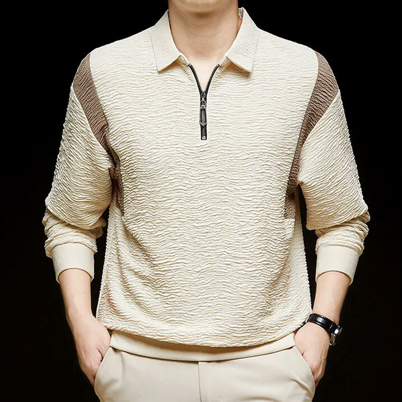 ANDREWS LONG SLEEVE POLO SHIRT