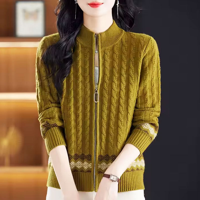 Sadie Cable Knit Cardigan