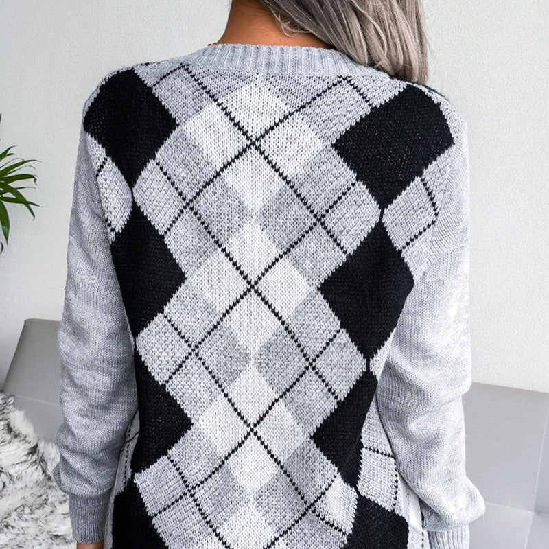 Harriet V-Neck Knit Jumper