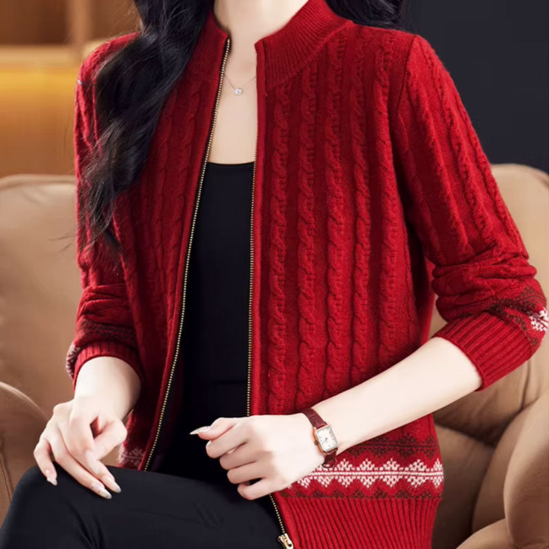 Sadie Cable Knit Cardigan