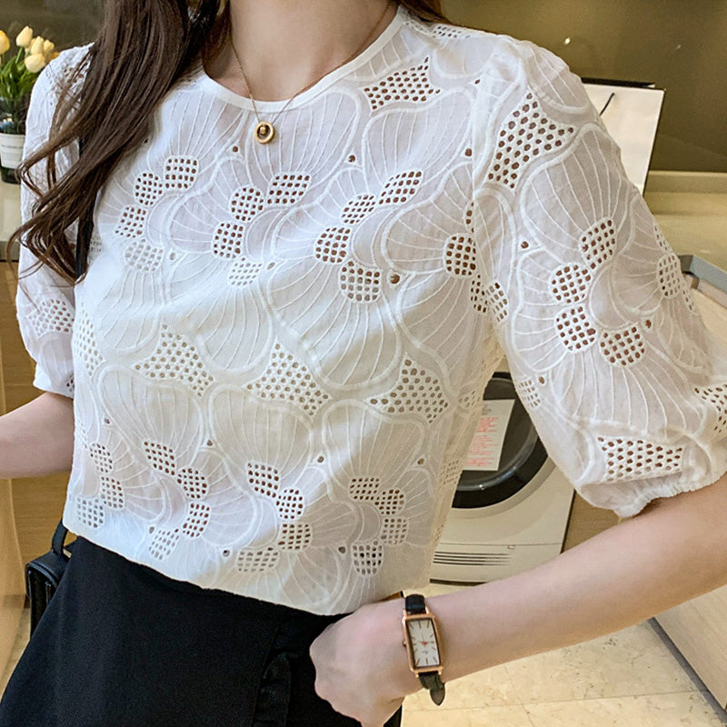 BreezeCut Blouse