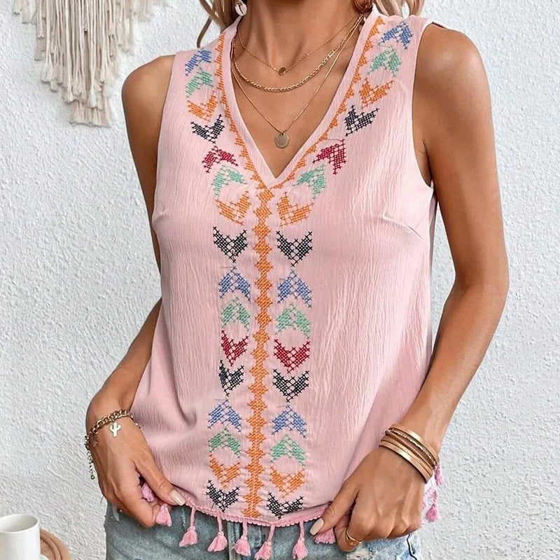 Sierra Embroidered Tank