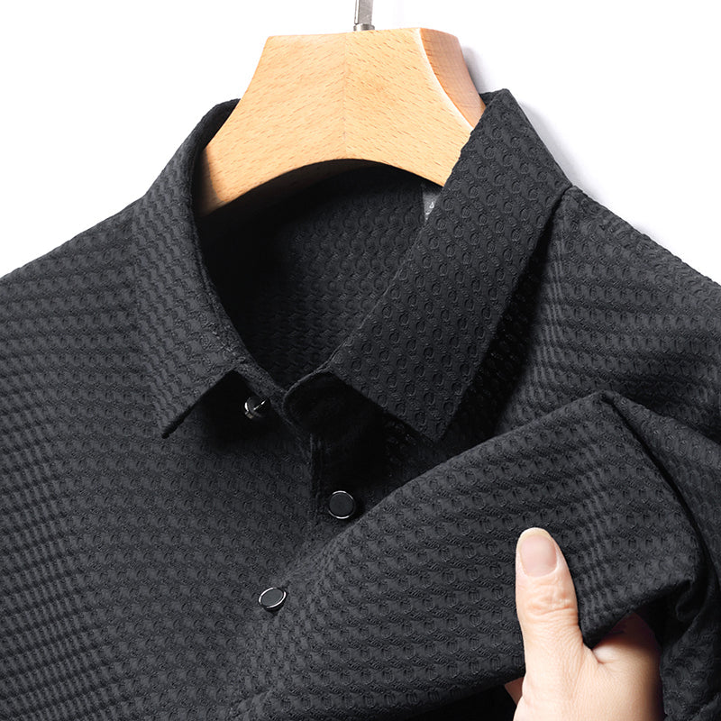 Hank Silk Polo Shirt