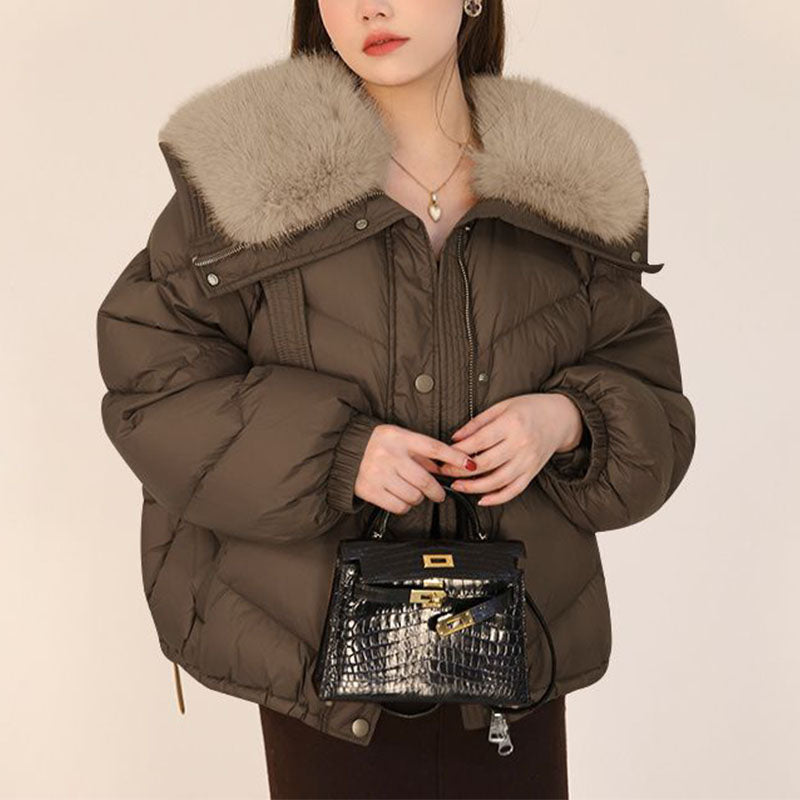 Hazel Fur Puffer Jacket