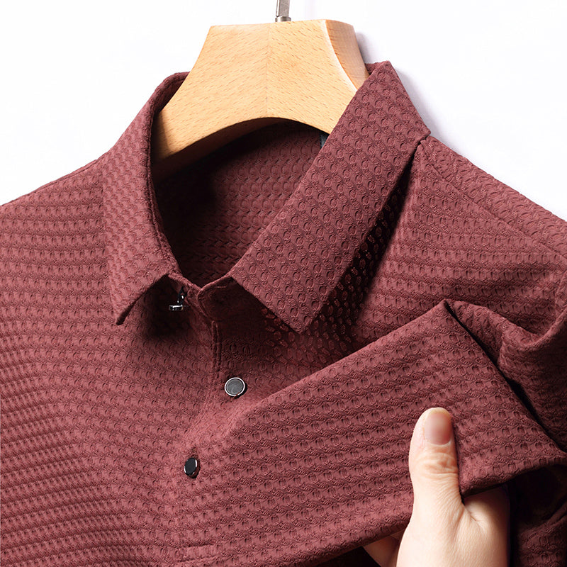 Hank Silk Polo Shirt