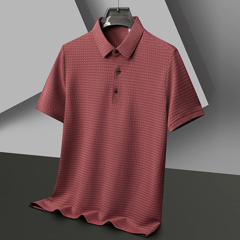 Hank Silk Polo Shirt