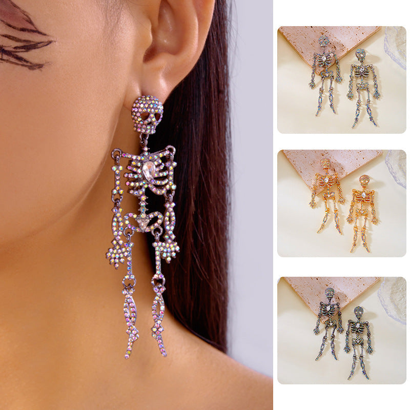 Phantom Bones Drop Earrings