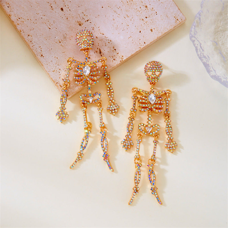 Phantom Bones Drop Earrings