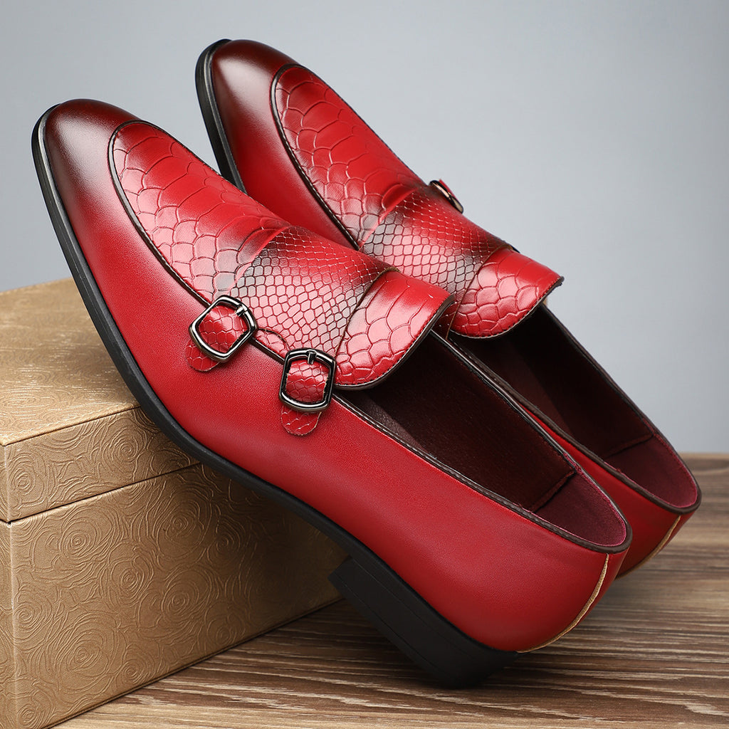 Santoni Double-Strap Loafers