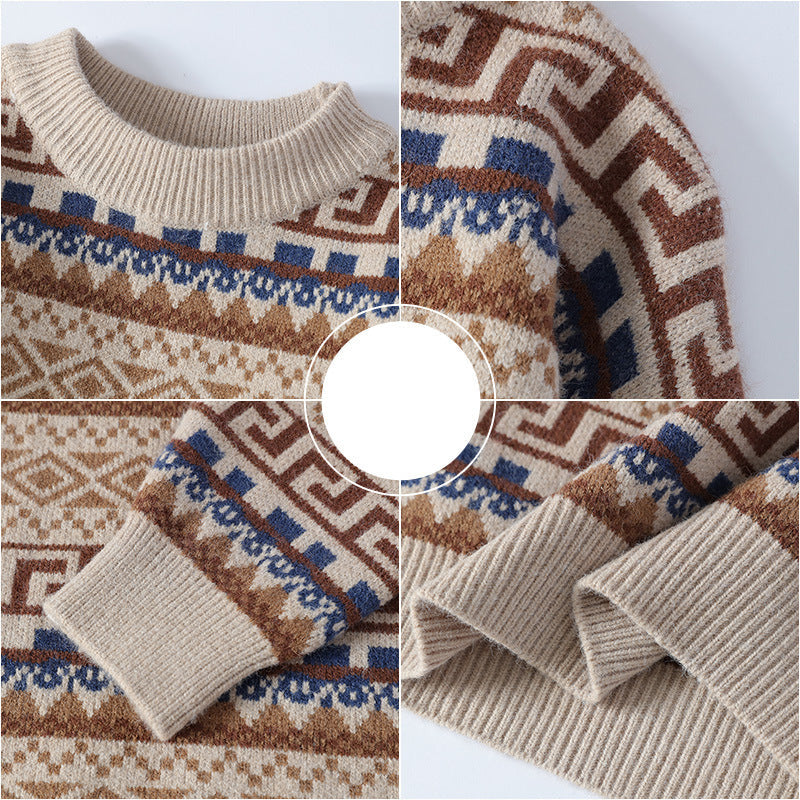 Aztec Knit Sweater