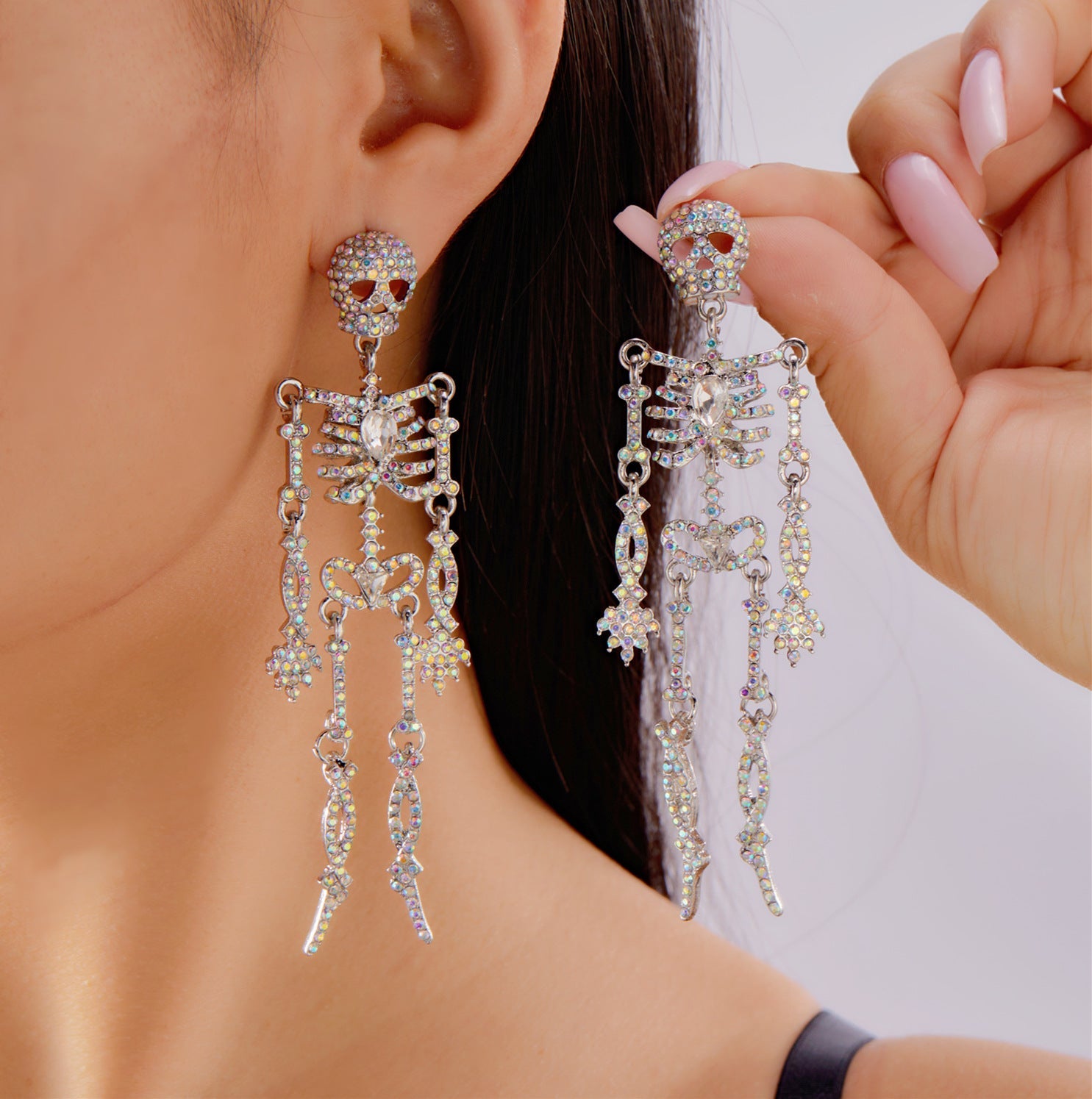 Phantom Bones Drop Earrings