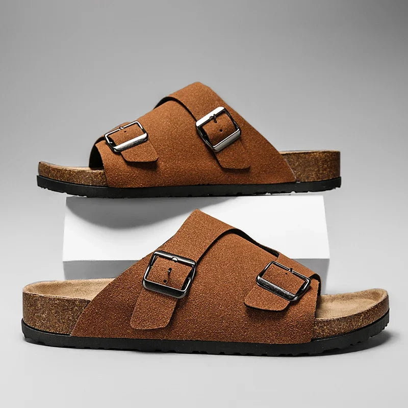 Canyon Walk Suede Sandals