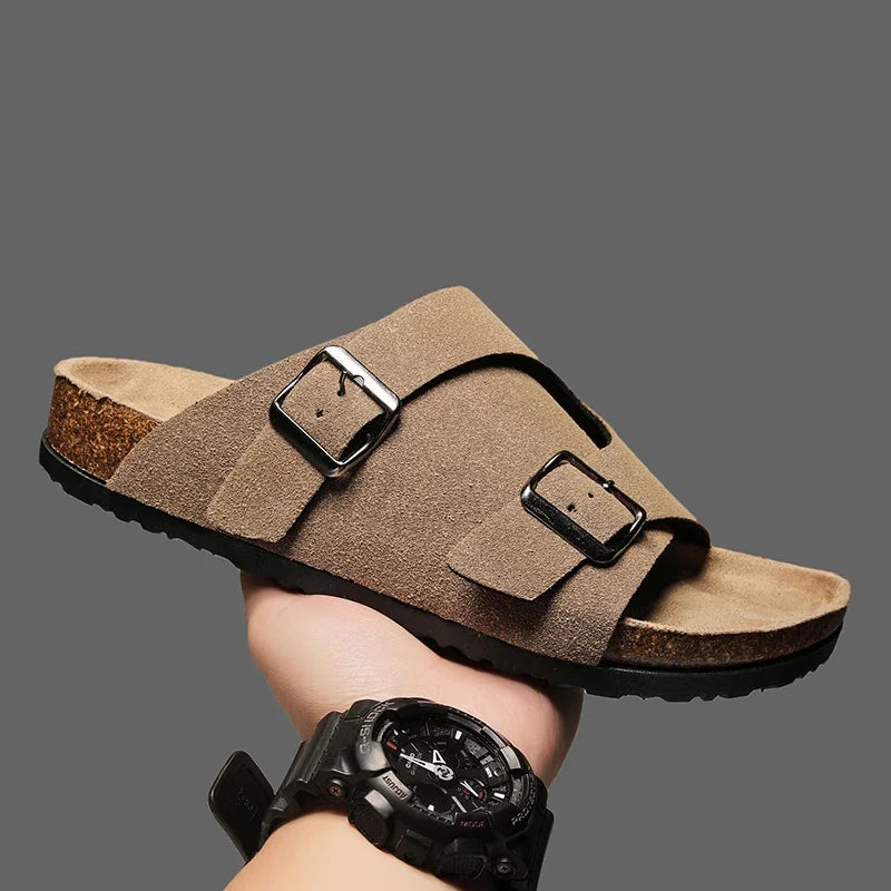 Canyon Walk Suede Sandals