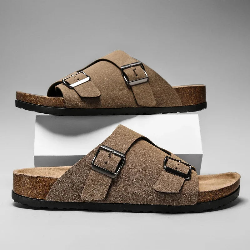 Canyon Walk Suede Sandals