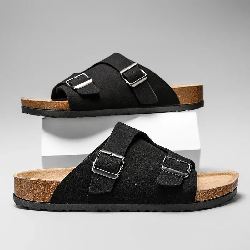 Canyon Walk Suede Sandals