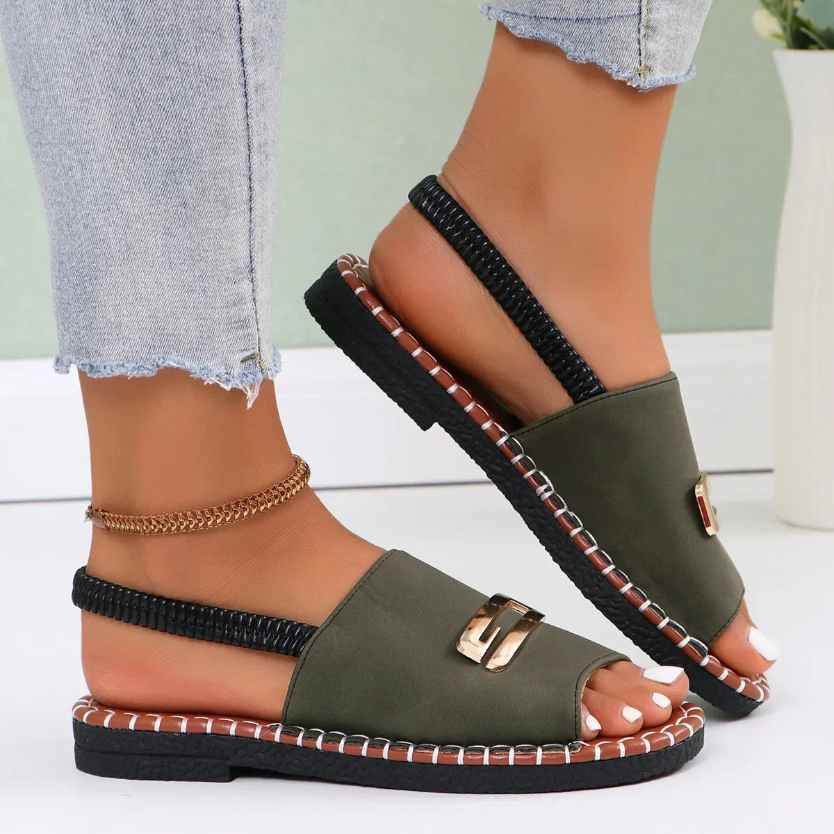 Monroe Slide Sandals