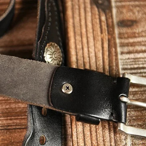 Vicario Genuine Leather Belt