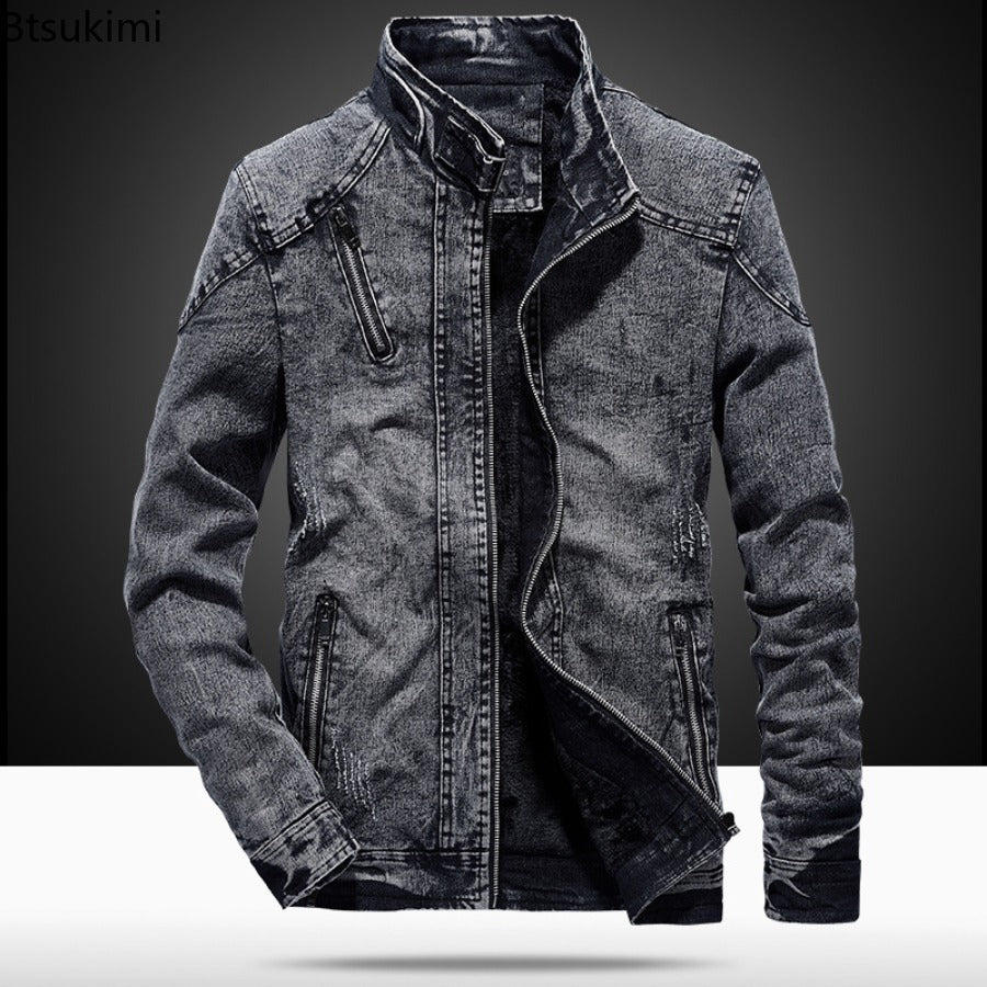 IronForge Denim Jacket