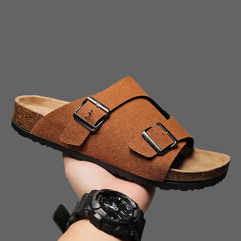 Canyon Walk Suede Sandals
