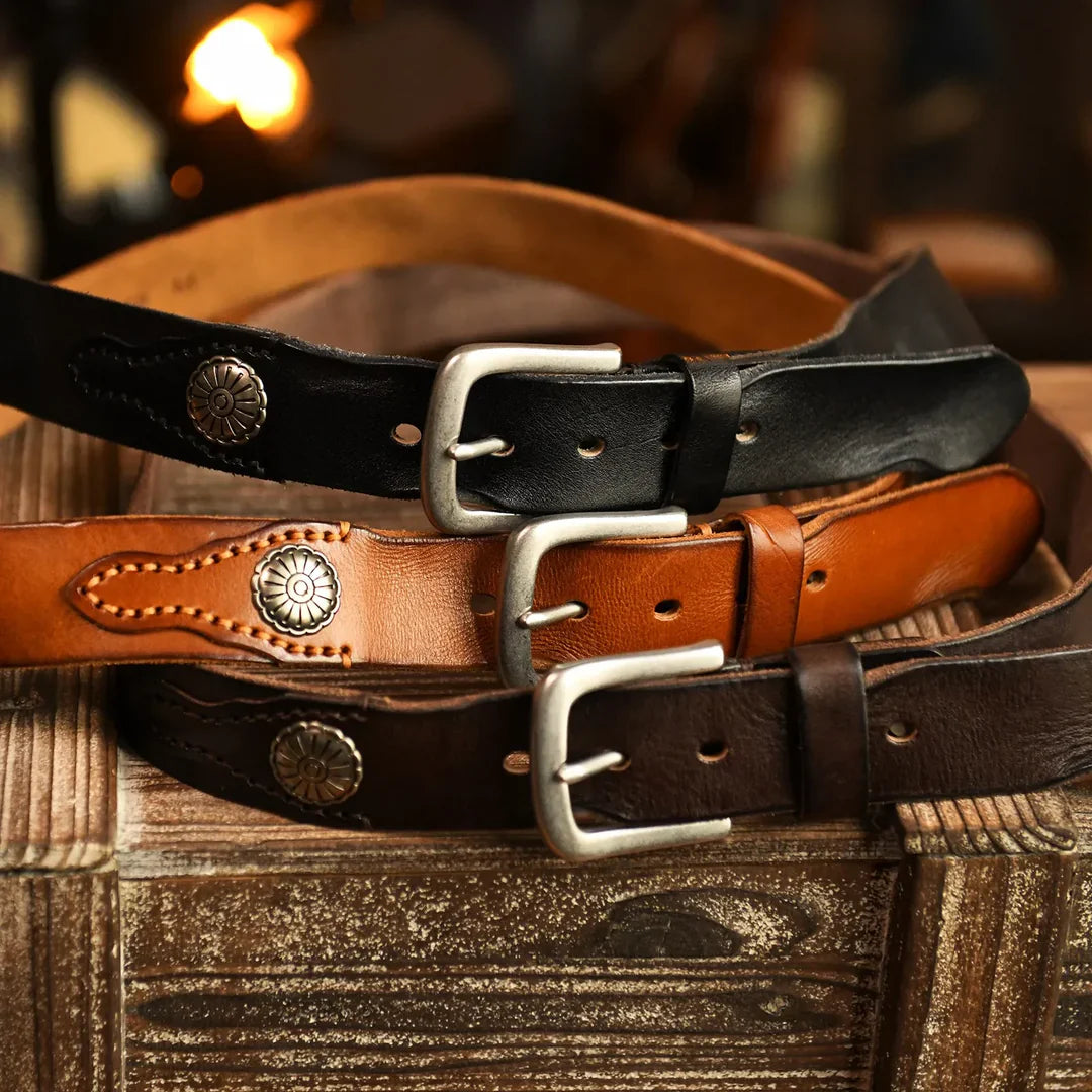 Vicario Genuine Leather Belt