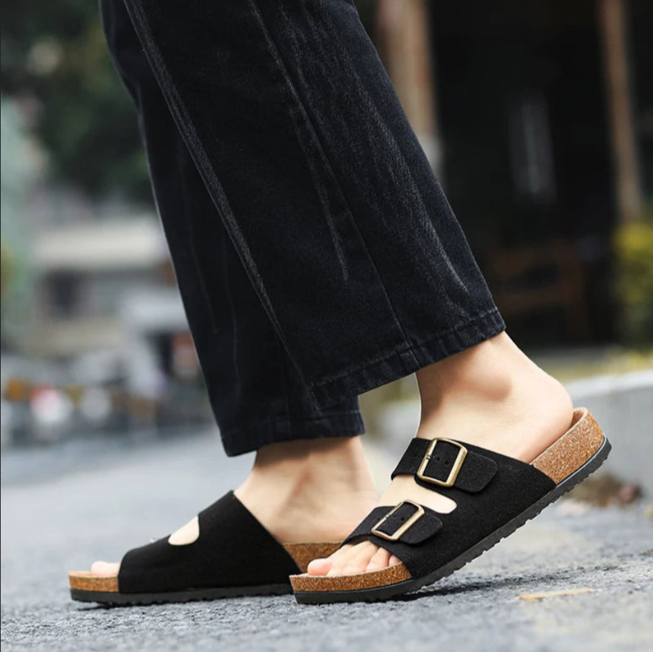 Stoneway Suede Sandals
