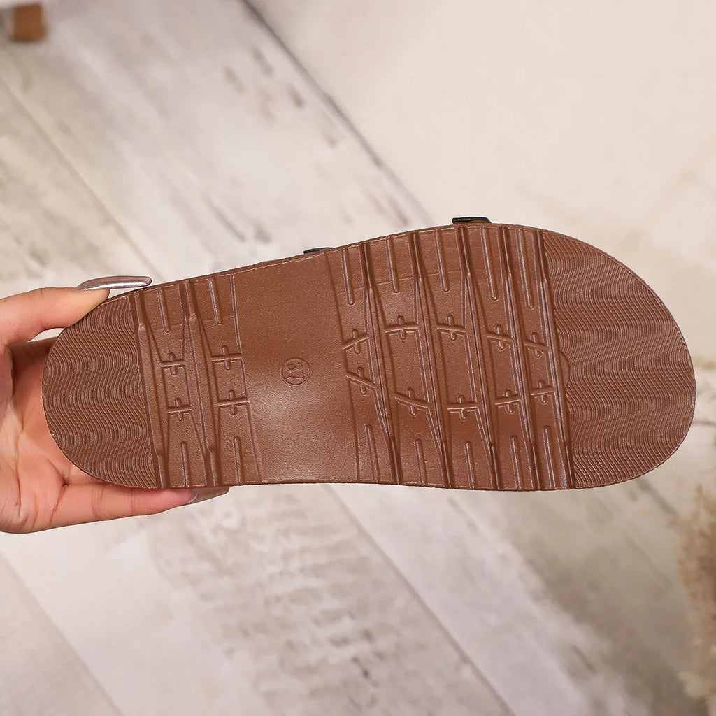 Sienna Dual-Strap Slides