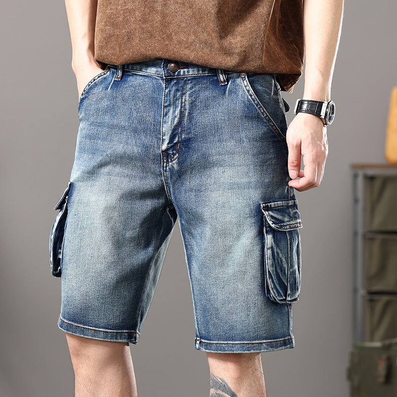 Rugged Stone Washed Shorts